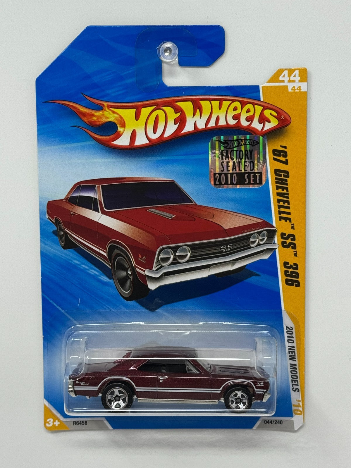 Hot Wheels '10 New Models 1967 Chevy Chevelle SS 396 1:64 Diecast Factory Sealed