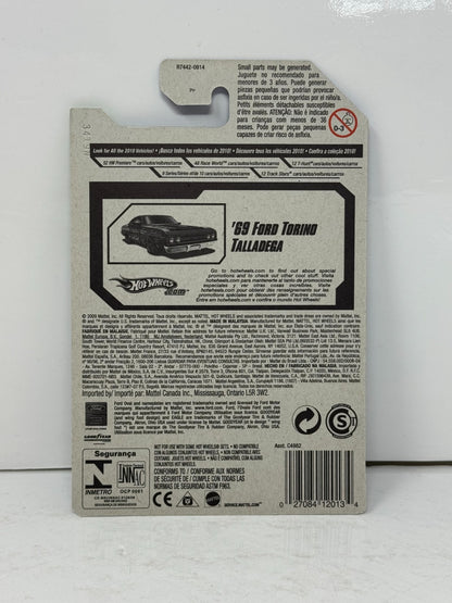 Hot Wheels Treasure Hunts 1969 Ford Torino Talladega 1:64 Diecast