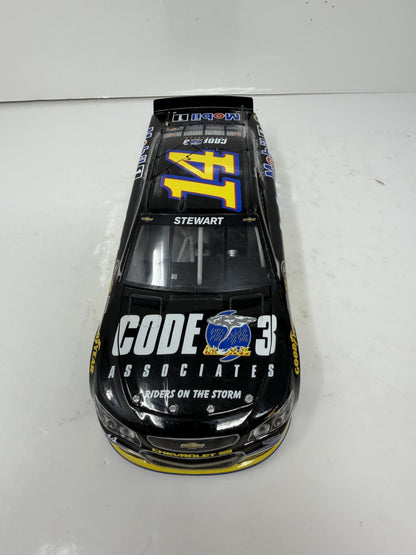 Lionel Nascar Tony Stewart #14 Code 3 Associates 2016 Chevrolet SS 1:24 Diecast