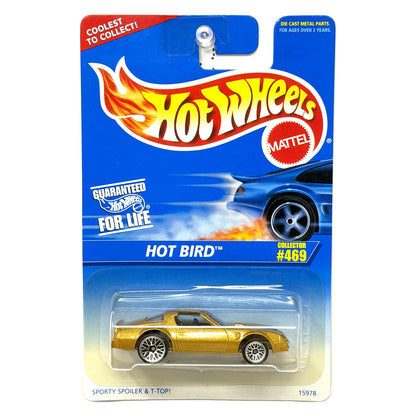 Hot Wheels Pontiac Hot Bird Collector 469 1:64 Diecast Gold V2