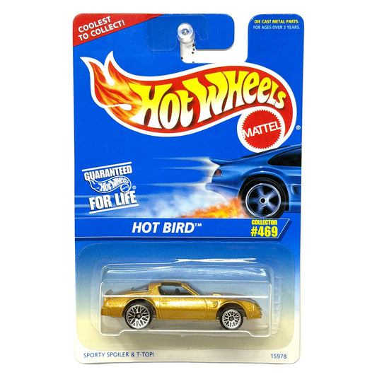 Hot Wheels Pontiac Hot Bird Collector 469 1:64 Diecast Gold V2
