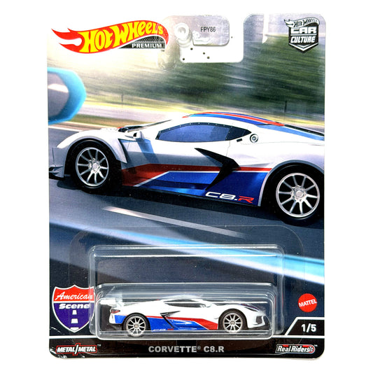Hot Wheels Premium American Scene Corvette C8.R 1:64 Diecast