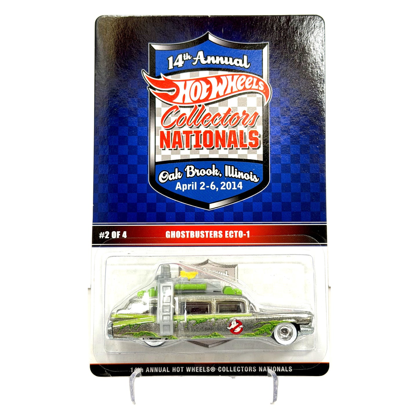 Hot Wheels 2014 Collectors Nationals Ghostbusters Ecto-1 1:64 Diecast 0698/2800