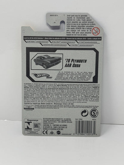 Hot Wheels Premiere 1970 Plymouth AAR Cuda 1:64 Diecast Purple