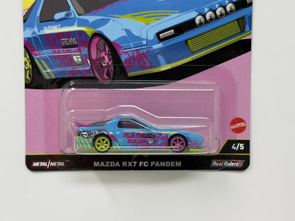 Hot Wheels Premium Silhouettes Mazda RX7 FC Pandem 1:64 Diecast