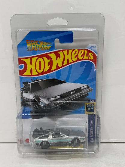 Hot Wheels Screen Time Back to the Future Time Machine 1:64 Diecast CUSTOM