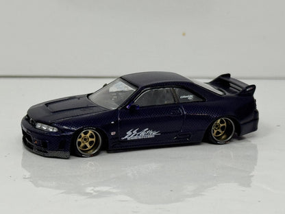 Kaido House MINI GT Nissan Skyline GT-R (R33) Active Carbon R V2 1:64 Diecast