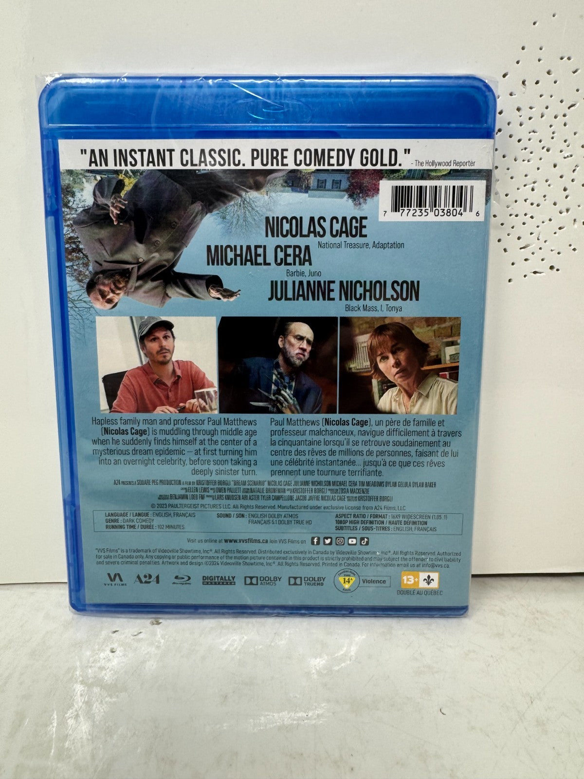 Dream Scenario (DVD) Nicolas Cage Dark Comedy New and Sealed!!!