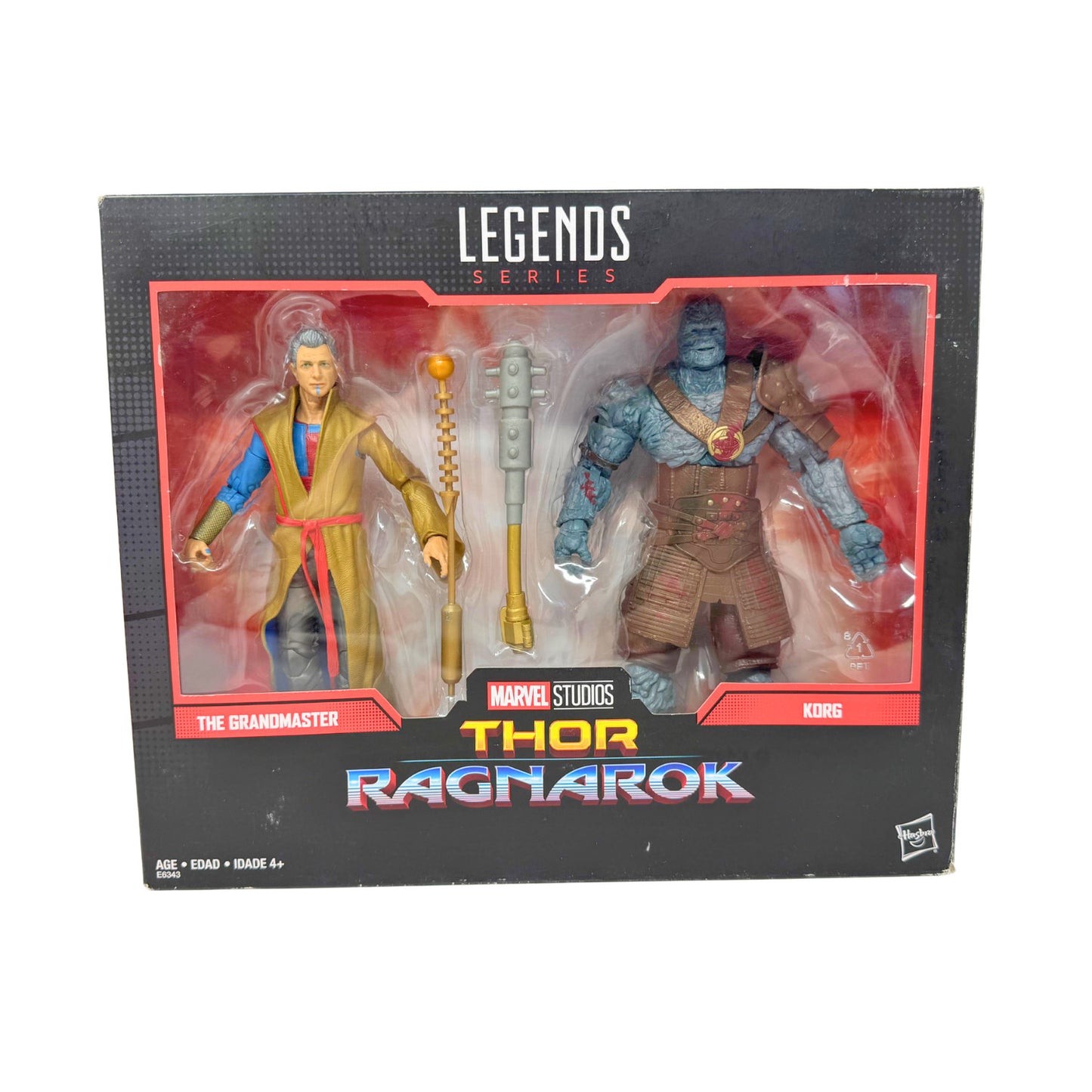 Marvel Legends Thor Ragnarok Grandmaster & Korg Action Figure 2-Pack