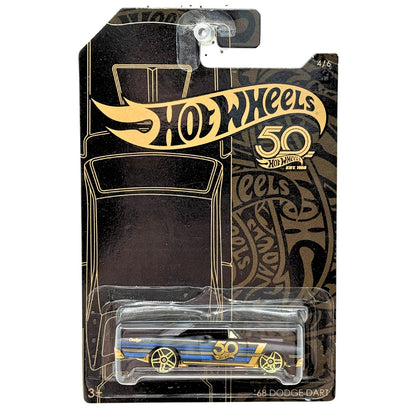 Hot Wheels Black & Gold 1968 Dodge Dart 1:64 Diecast