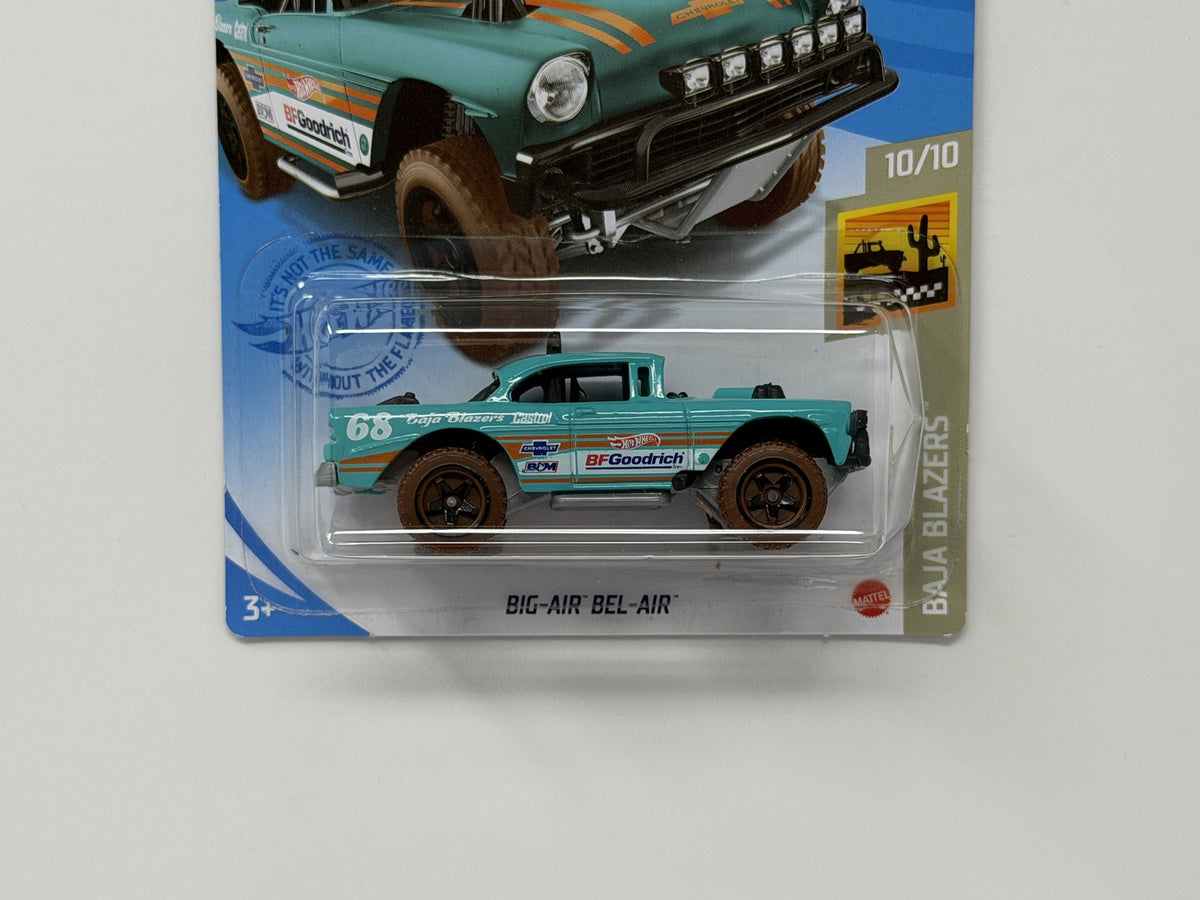 Hot Wheels Baja Blazers Big-Air Bel-Air Teal 1:64 Diecast