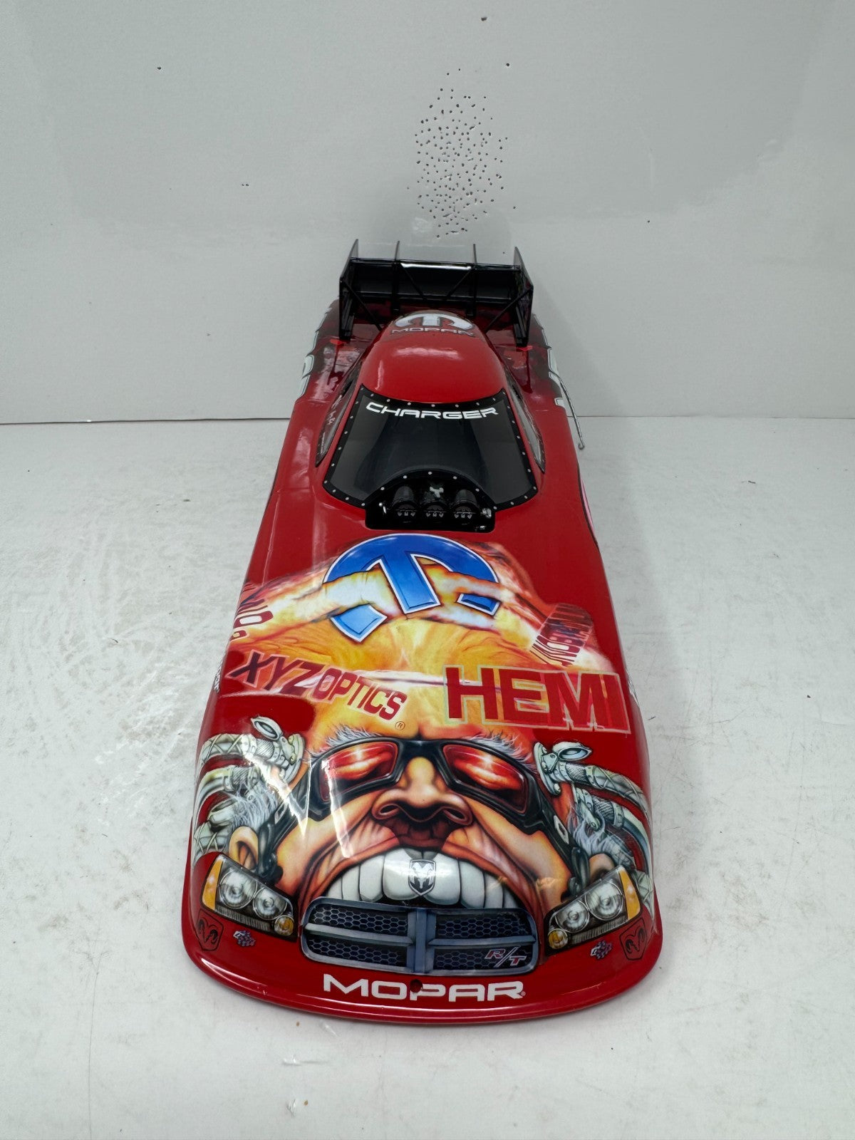 Milestone Gary Scelzi NHRA Oakley Red Camo Dodge Stratus Funny Car 1:16 Scale