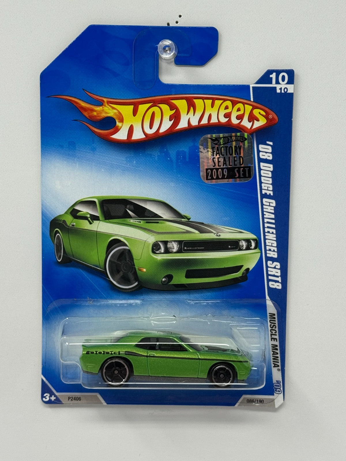 Hot Wheels Muscle Mania 2008 Dodge Challenger SRT8 1:64 Diecast Factory Sealed