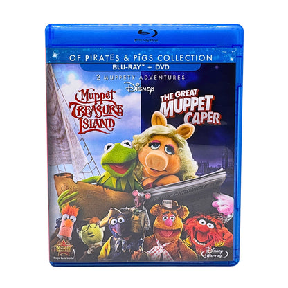 Muppet Treasure Island Great Muppet Caper (Blu-ray) Disney Family