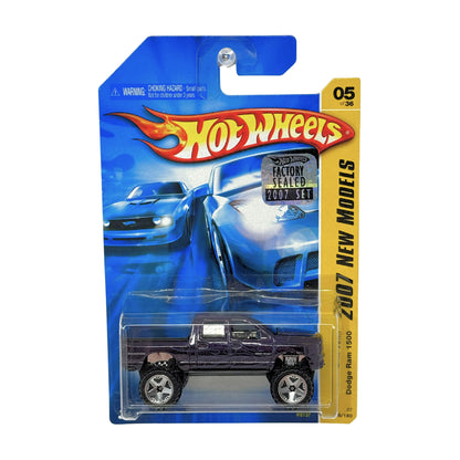 Hot Wheels 2007 New Models Dodge Ram 1500 1:64 Diecast Factory Sealed