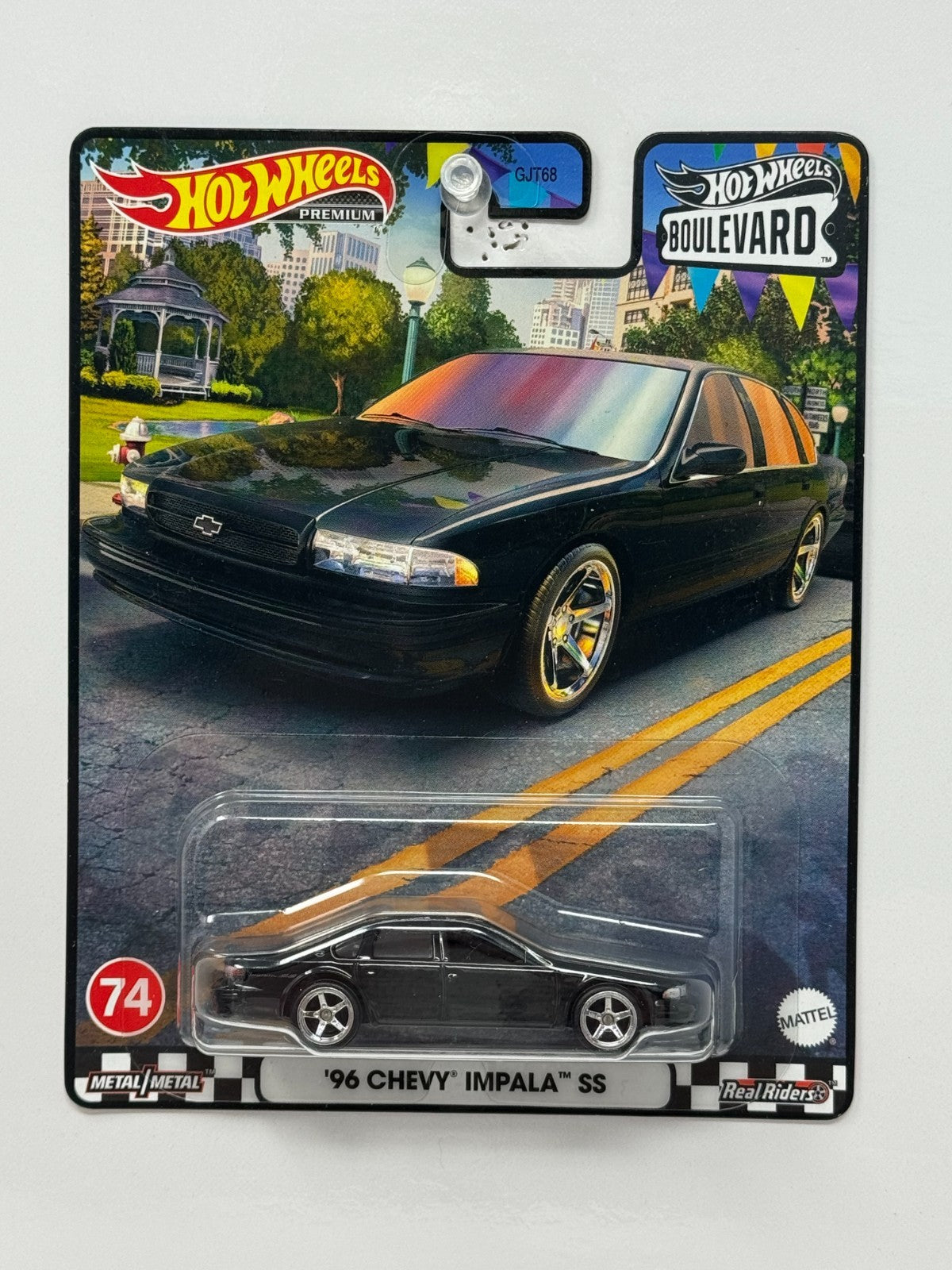 Hot Wheels Premium Boulevard #74 1996 Chevy Impala SS 1:64 Diecast
