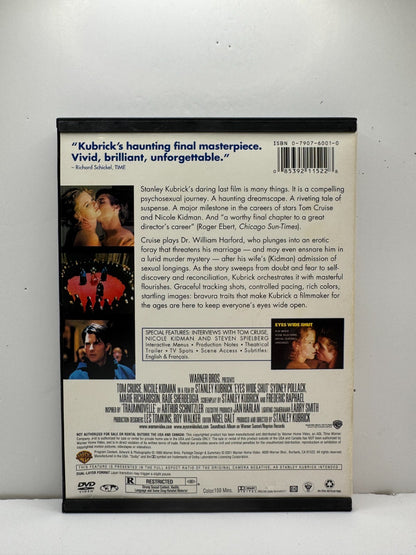 Eyes Wide Shut (DVD) Nicole Kidman Drama