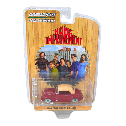 Greenlight Hollywood Home Improvement 1946 Ford Super De Luxe CHASE 1:64 Diecast