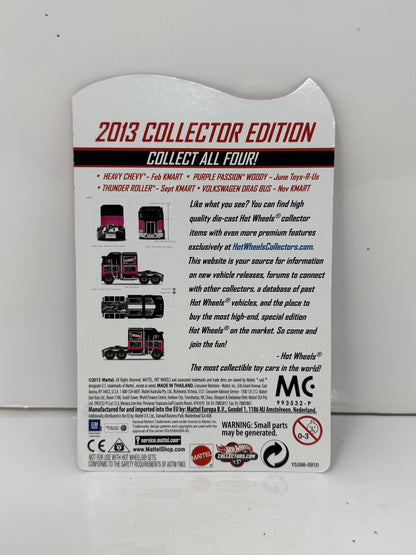 Hot Wheels 2013 Collector Edition Thunder Roller 1:64 Diecast K-Mart Mail In