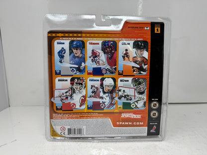 McFarlane NHL Martin Brodeur New Jersey Devils Series 1 Figure w/ Logo Bottle