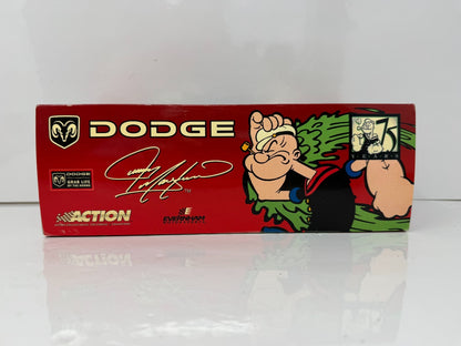 Action NASCAR Jeremy Mayfield #19 Popeye 75th 2004 Dodge Intrepid 1:24 Diecast