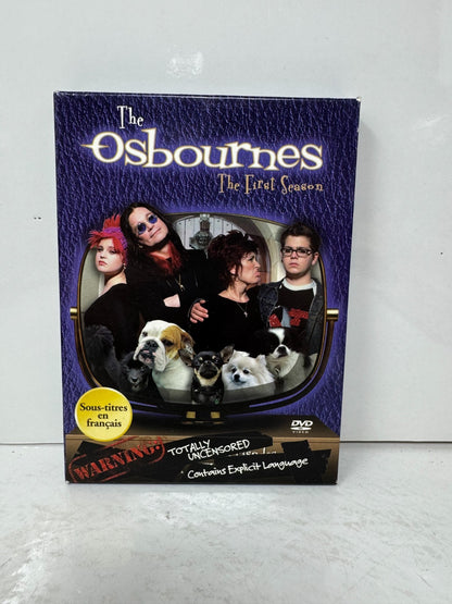 The Osbournes: Season 1 (DVD) TV Series Good Condition!!!