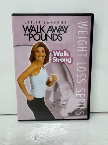 Leslie Sansone: Walk Away the Pounds - Walk Strong (DVD) Fitness Good Condition!