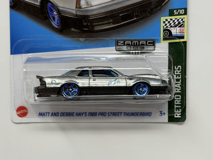 Hot Wheels ZAMAC Retro Racers 1988 Pro Street Thunderbird 1:64 Diecast