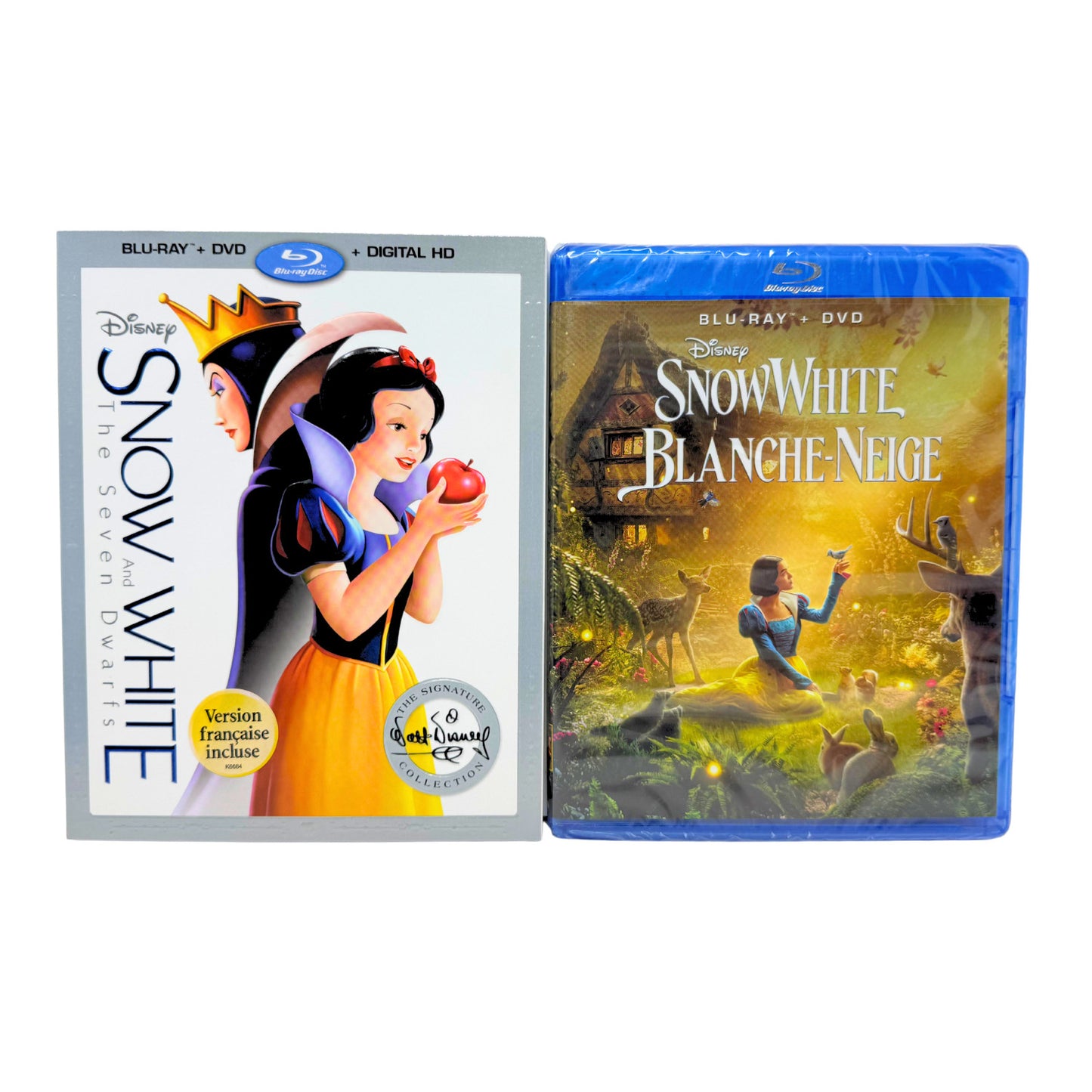 Snow White (Blu-ray) Disney Animated & Live Action Collection Set