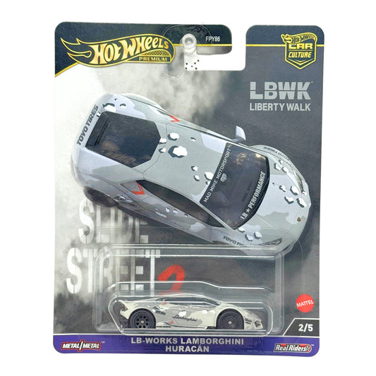 Hot Wheels Premium Slide Street 2 Lamborghini Huracán 1:64 Diecast