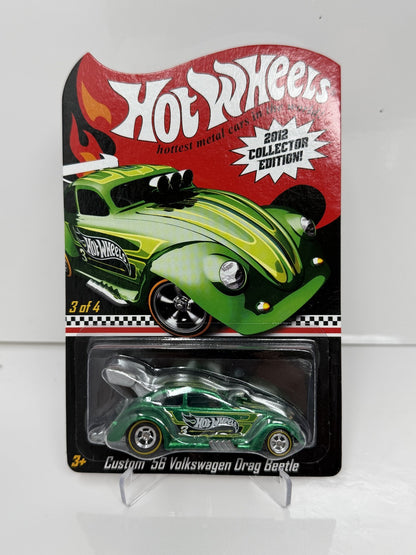 Hot Wheels 2012 Collector Edition Custom 1956 VW Drag Beetle K-Mart 1:64 Diecast
