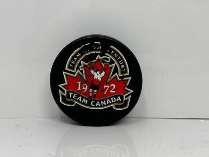 Gilbert Perreault Team Canada 1972 Summit Series Commemorative Hockey Puck