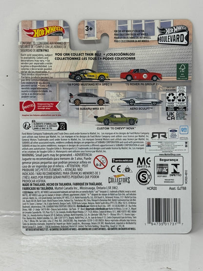 Hot Wheels Premium Boulevard #61 2018 Ford Mustang RTR Spec 5 1:64 Diecast