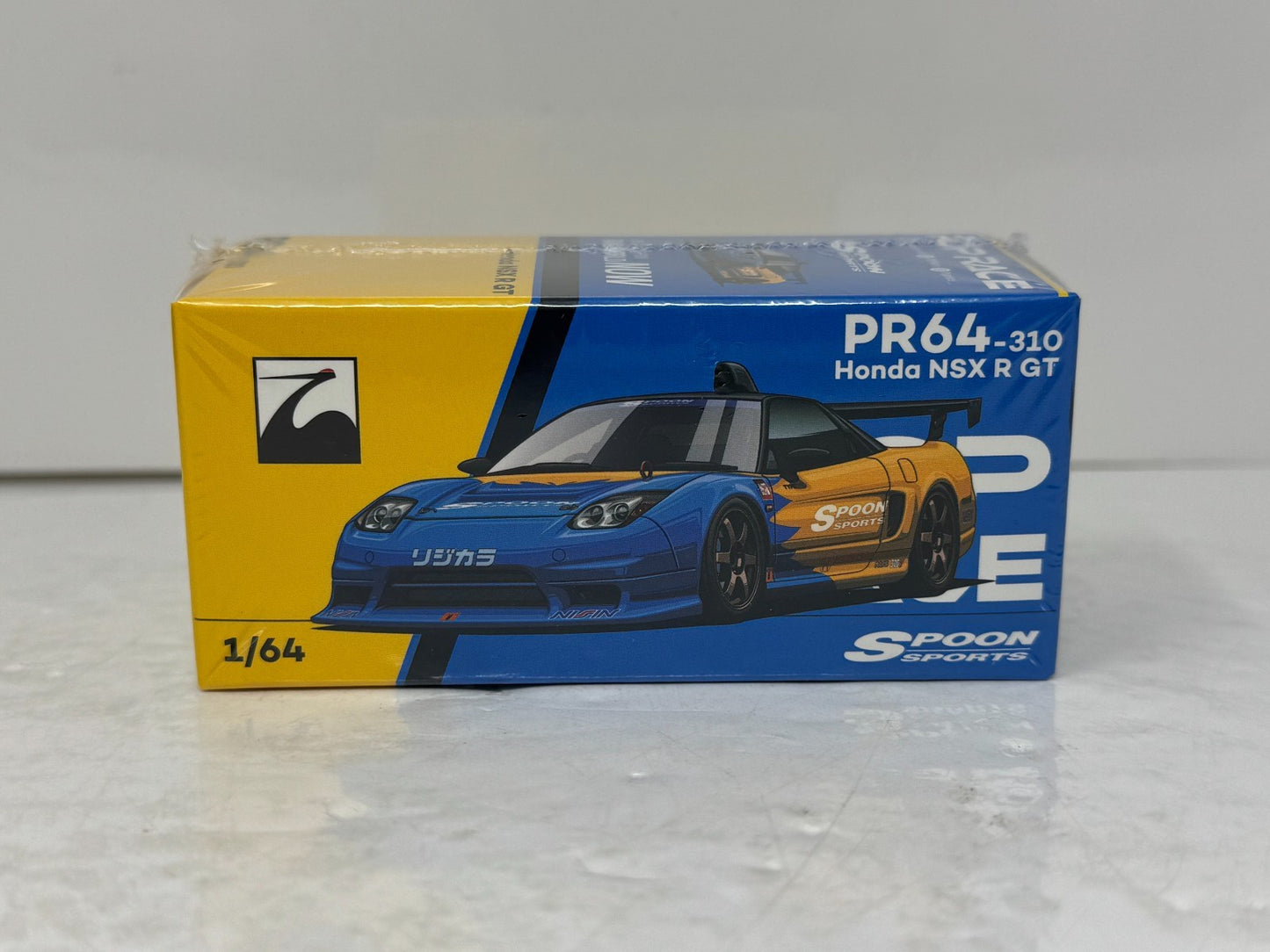 Pop Race PR64 Honda NSX-R GT Spoon Sports 1:64 Diecast
