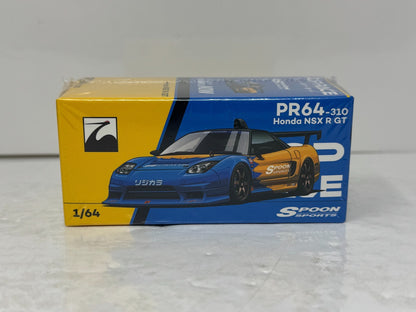 Pop Race PR64 Honda NSX-R GT Spoon Sports 1:64 Diecast