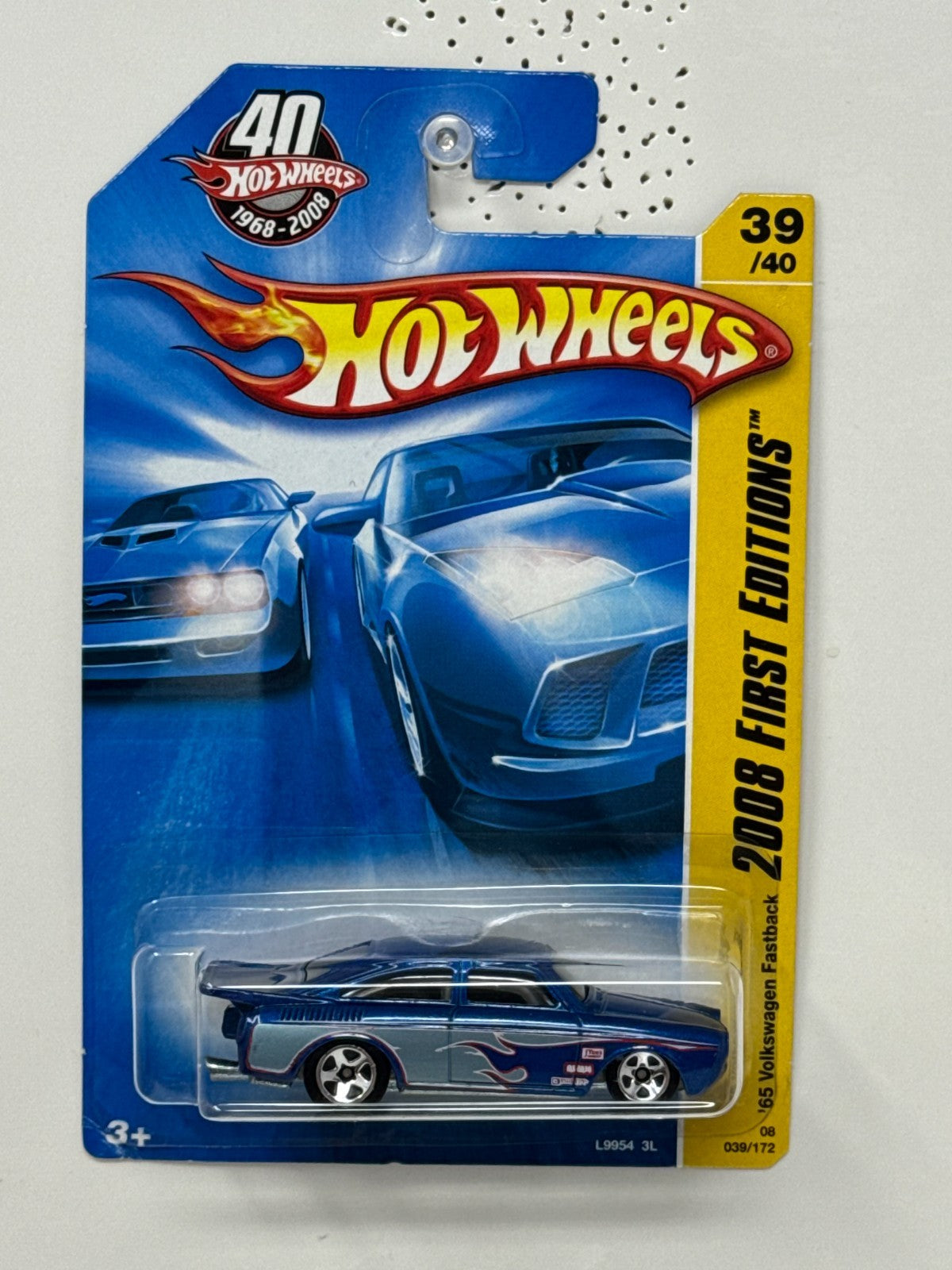 Hot Wheels 2008 First Editions 1965 Volkswagen Fastback 1:64 Diecast