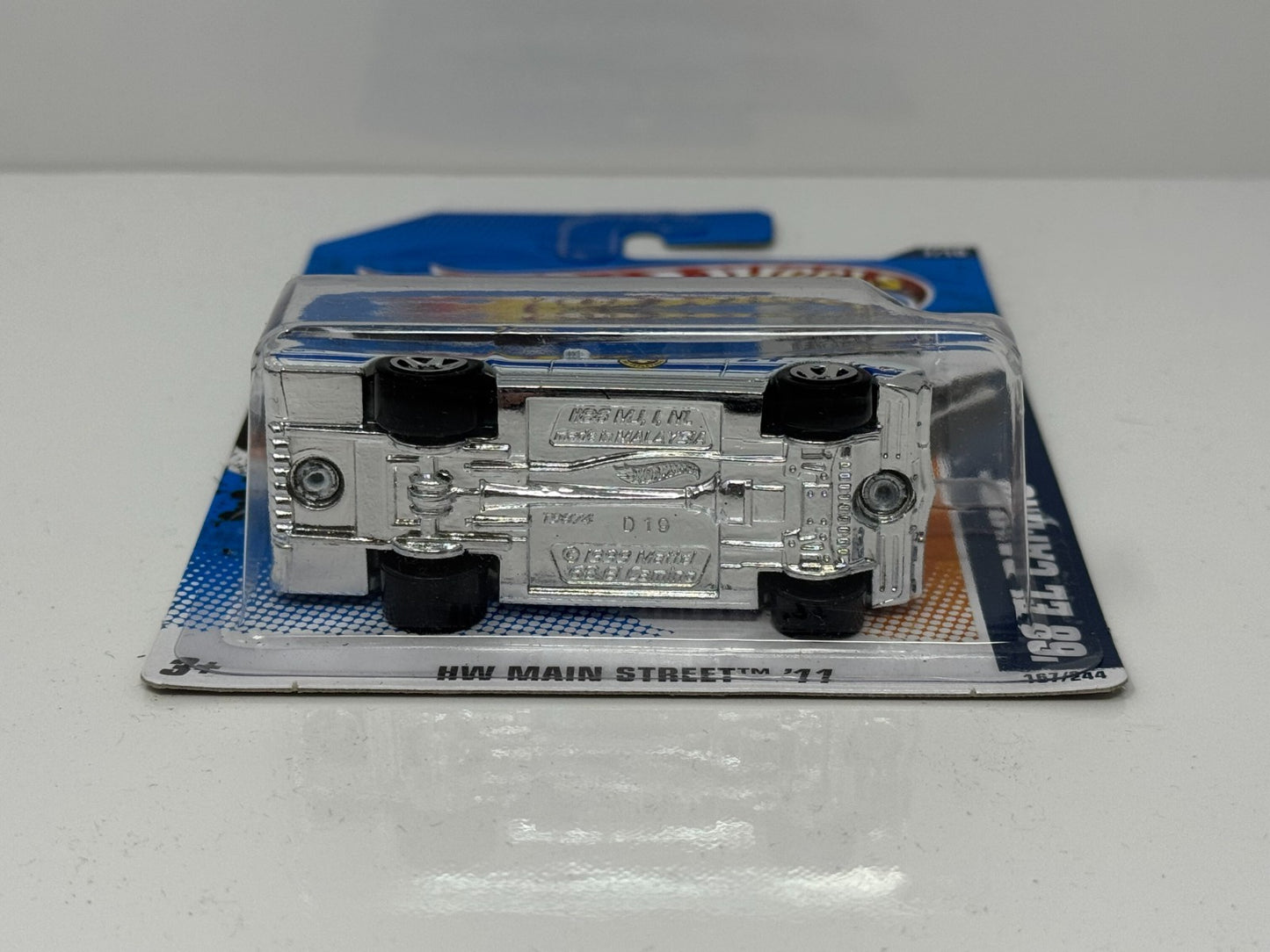 Hot Wheels HW Main Street '11 1968 Chevy El Camino 1:64 Diecast Factory Sealed