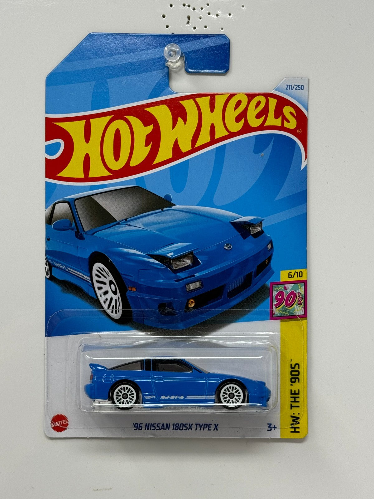 Hot Wheels HW The '90s 1996 Nissan 180SX Type X JDM 1:64 Diecast