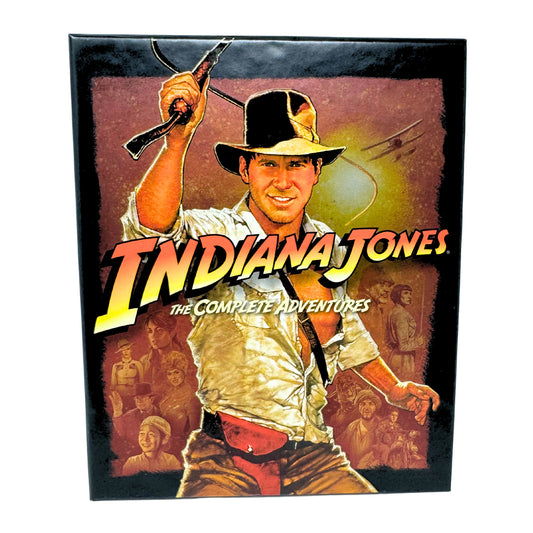 Indiana Jones Complete Adventures (Blu-ray) Harrison Ford Movie Set
