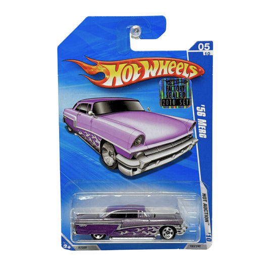 Hot Wheels Hot Auction 1956 Merc 1:64 Diecast Factory Sealed