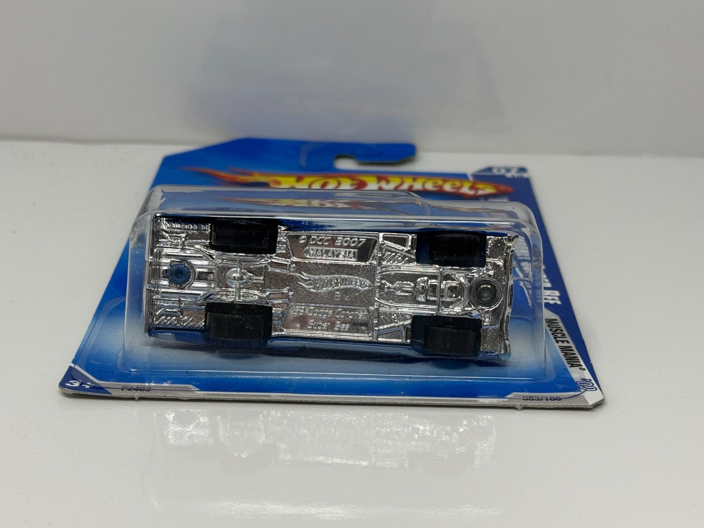 Hot Wheels Muscle Mania 1969 Dodge Coronet Super Bee 1:64 Diecast Blue