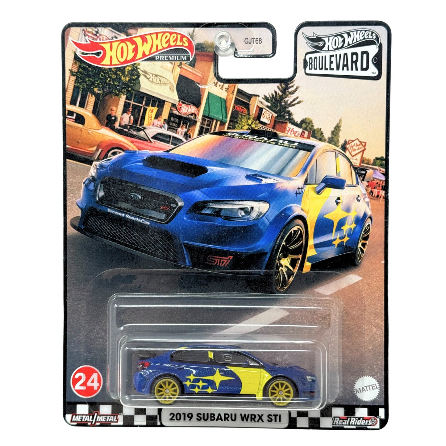 Hot Wheels Premium Boulevard #24 2019 Subaru WRX STI 1:64 Diecast