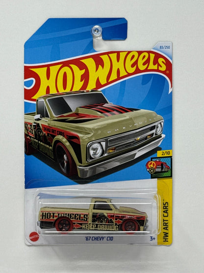 Hot Wheels HW Art Cars 1967 Chevy C10 1:64 Diecast