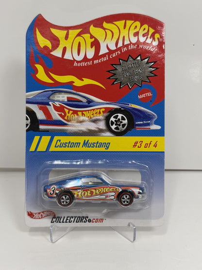 Hot Wheels RLC Red Line Club Ed Watts Race Team Custom Mustang 1:64 Diecast