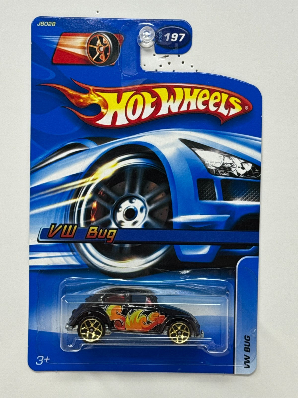 Hot Wheels Volkswagen Bug 1:64 Diecast FTE Card