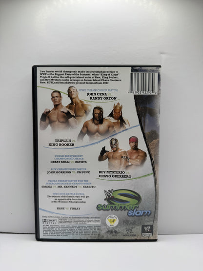 WWE SummerSlam 2007 (DVD) WWE Wrestling