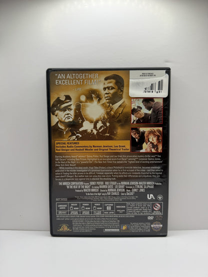 In the Heat of the Night (DVD) Sidney Poitier Crime