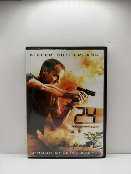 24 Redemption 2-Hour Special Event (DVD) Kiefer Sutherland Action
