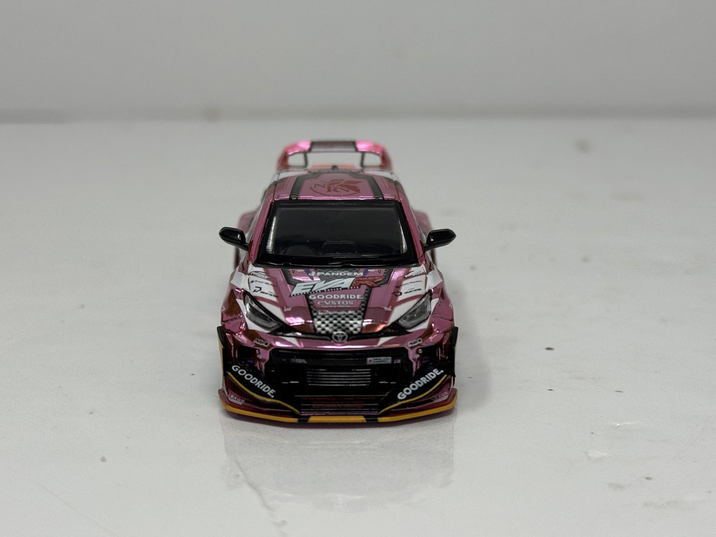Pop Race x EVA RT Production Toyota GR Yaris PR64-220 1:64 Diecast