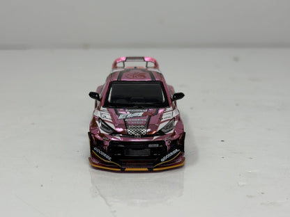 Pop Race x EVA RT Production Toyota GR Yaris PR64-220 1:64 Diecast